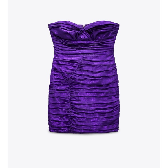 Zara Draped Dress - Picture 8 of 13